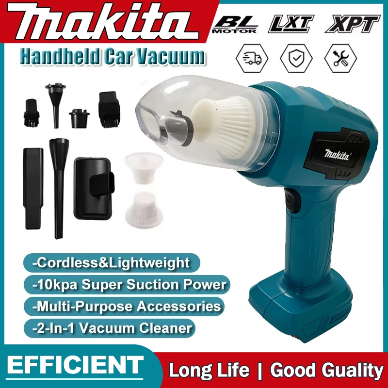 Vacuum Chamber Small - Makita Cordless Mini Car Vacuum Cleaner