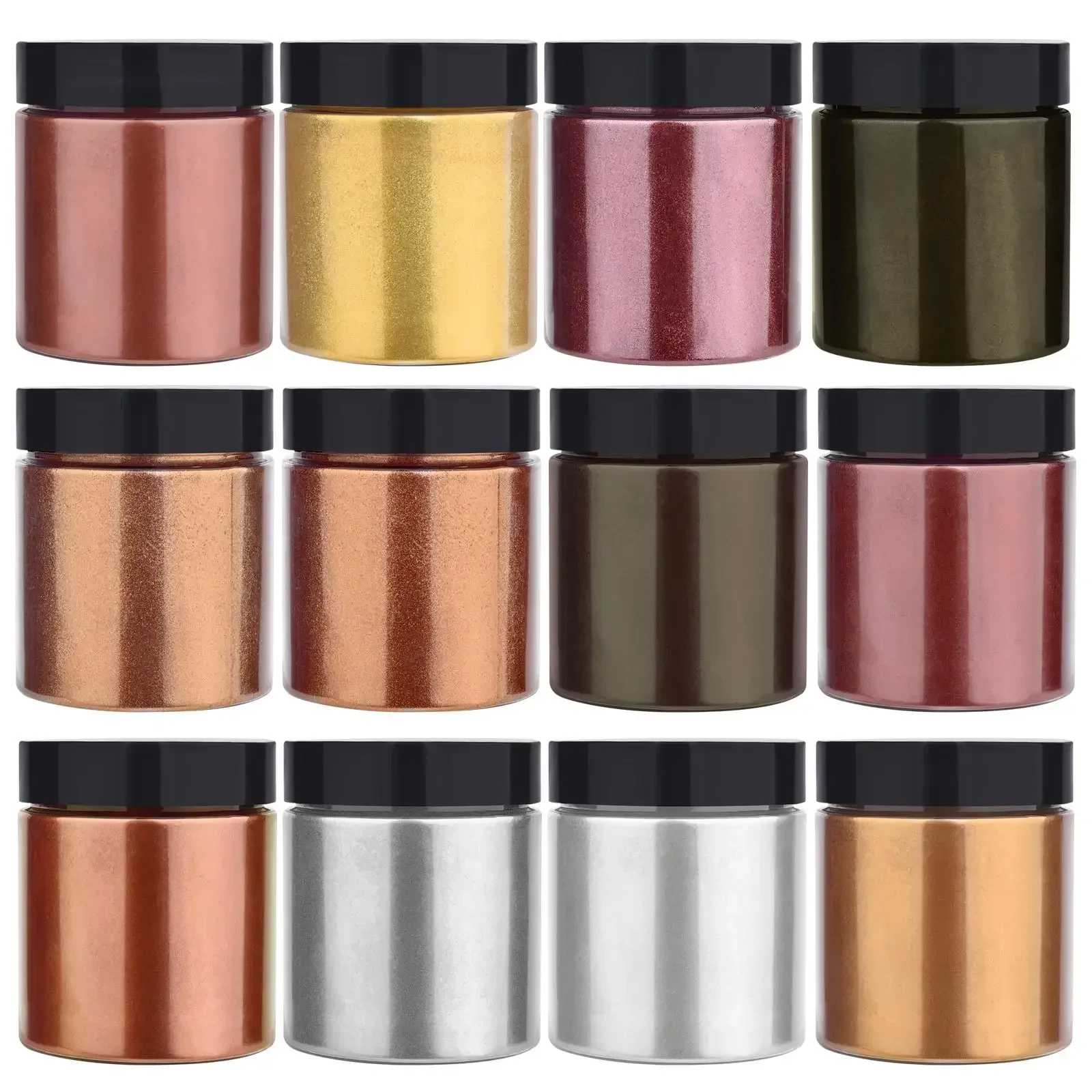 50g/Bottle Metallic Glitter Po - Resin Pigment Set review and price