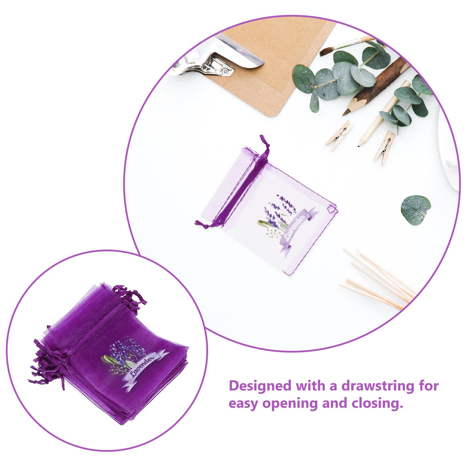 20 Pcs Empty Lavender Sachets  - Dried Flower Bulk review and price
