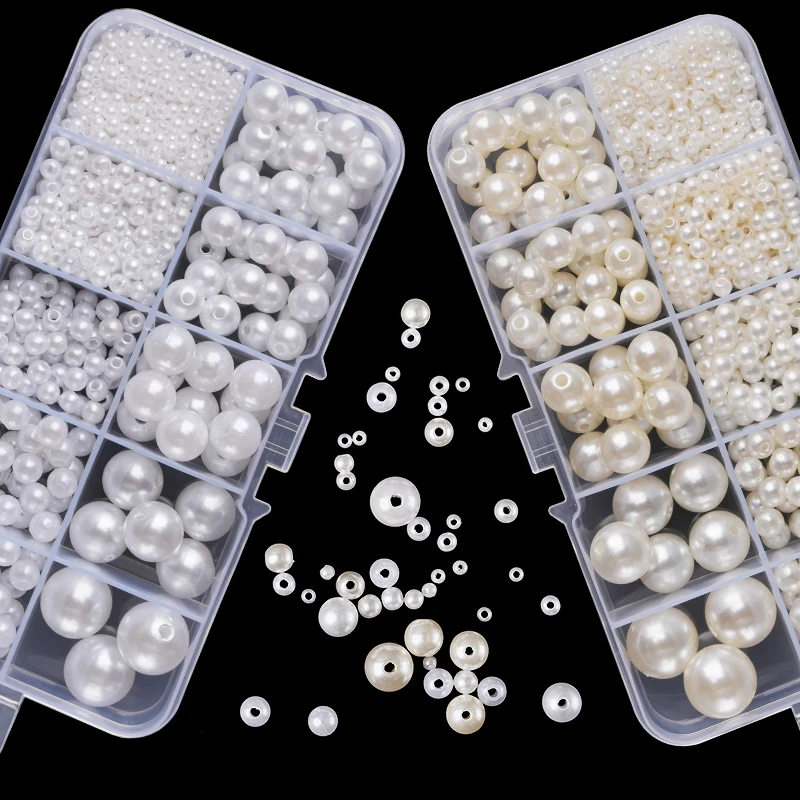 800pcs Artificial Faux Pearl R - Resin Craft Kit review and price