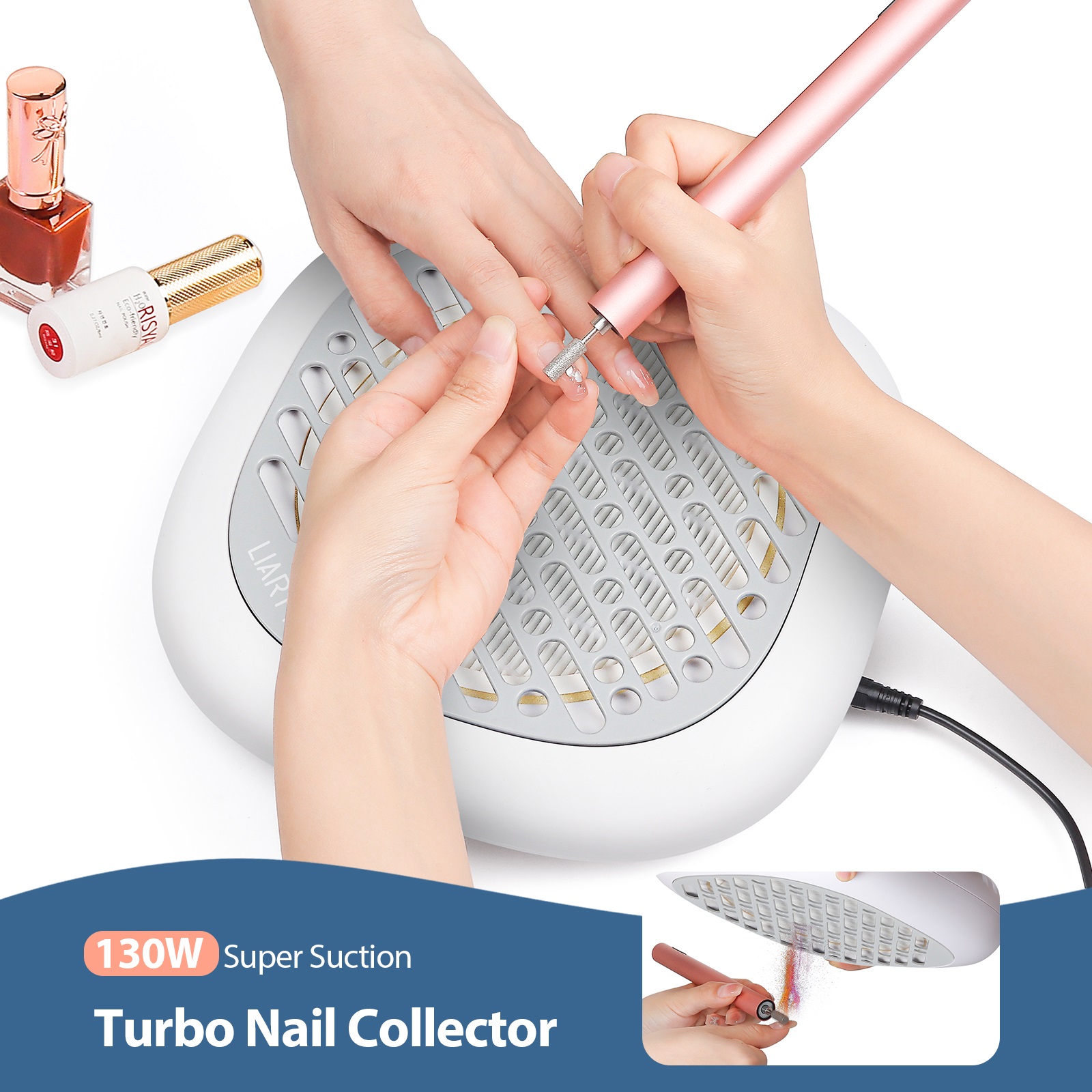 130W High Power Mini Nail Dust - Vacuum Chamber Small review and price