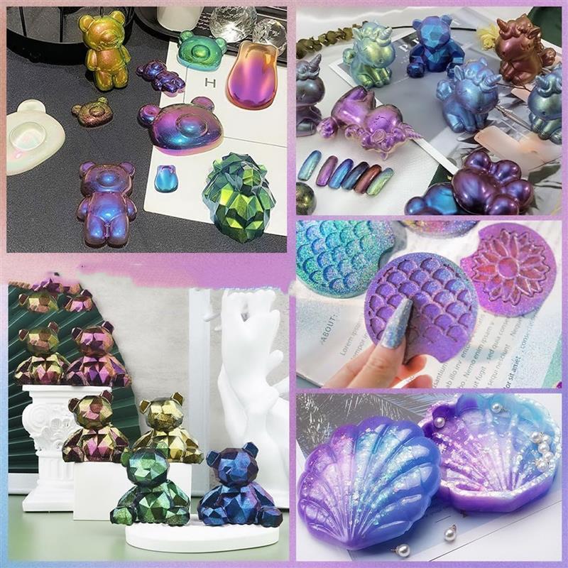 3g Mirror Chameleons Resin Pig - Resin Pigment Set review and price