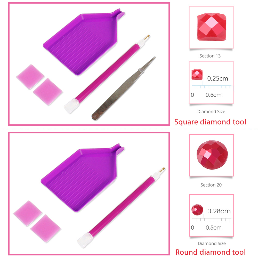 Momoart 5D DIY Diamond Mosaic  - Resin Craft Kit review and price