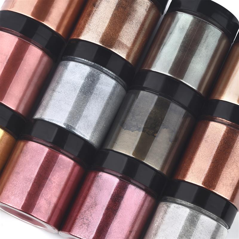 50g Shimmer Metallic Gold Silv - Resin Pigment Set review and price